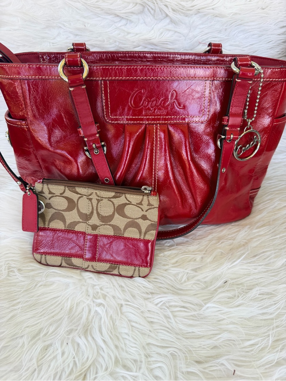 Coach Coach Gallery Pleated Tote C0973-F13861